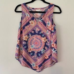 J. Jill floral bandana tank Size XS